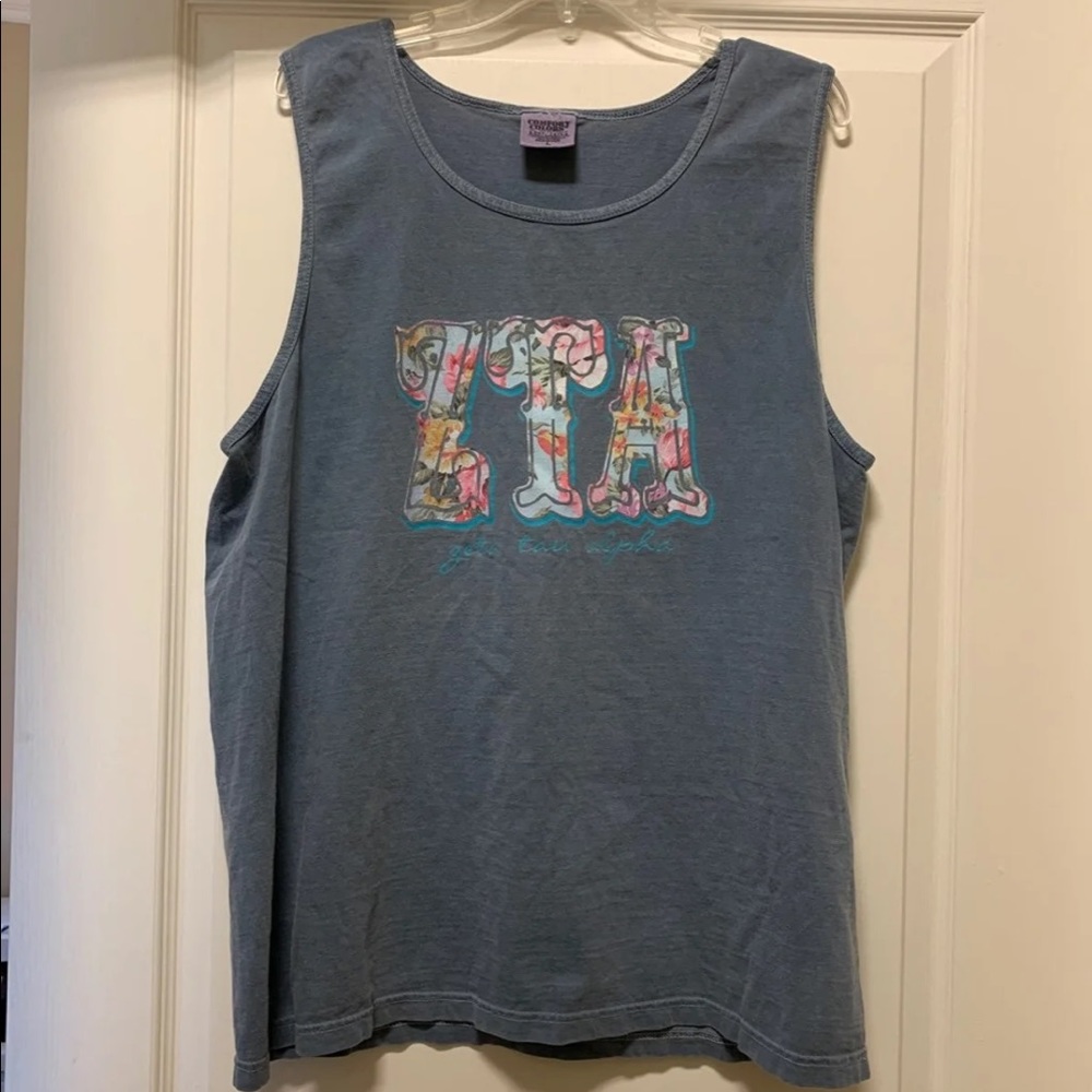 ZTA Comfort Colors Tank Size L